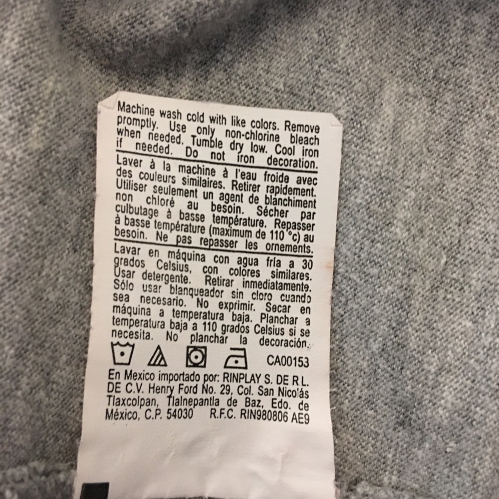 Champion Authentic Gray Logo Tee Men’s XL - Picture 7 of 7